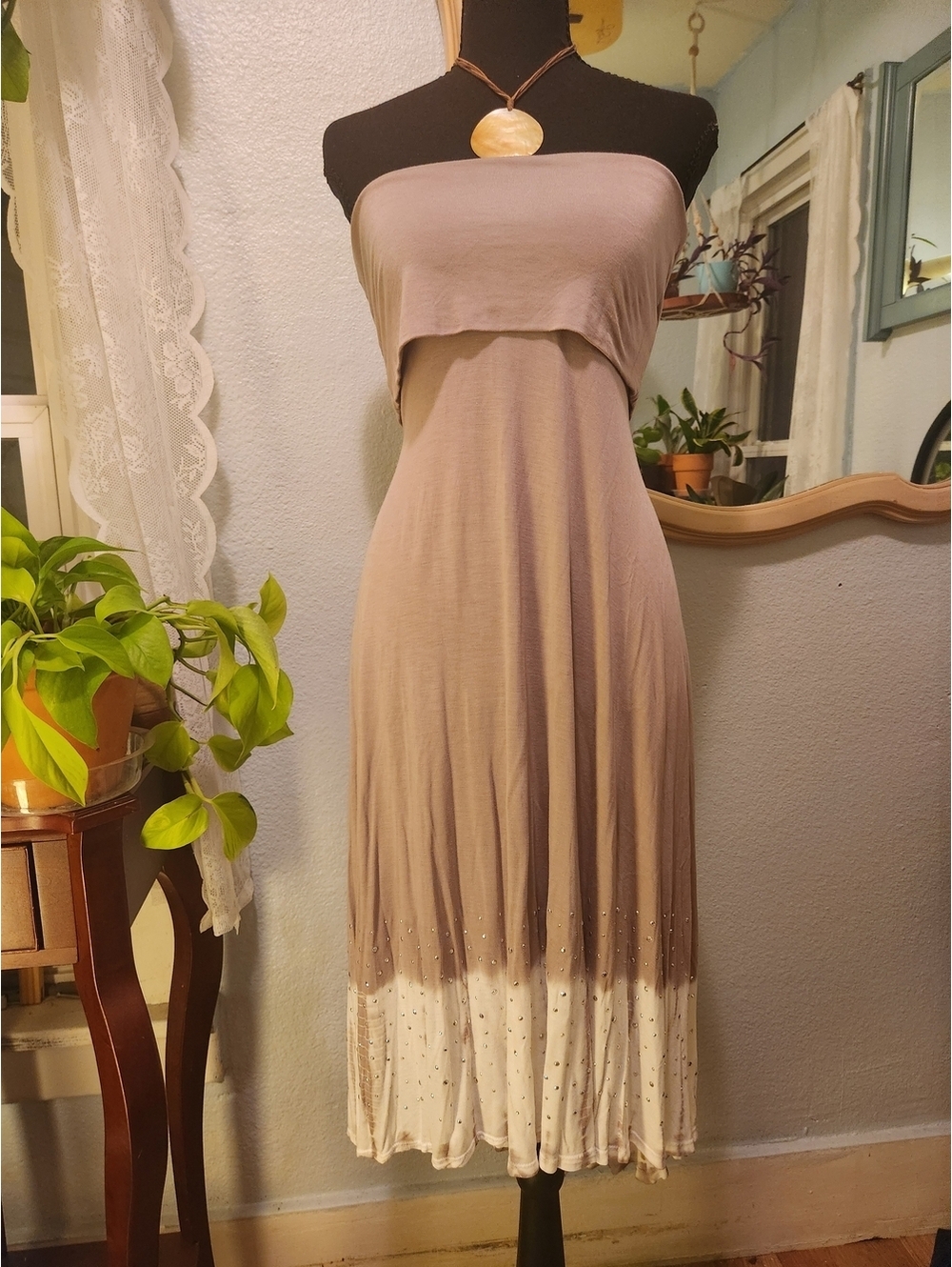 INC International Concepts Strapless Maxi Dress Or Skirt